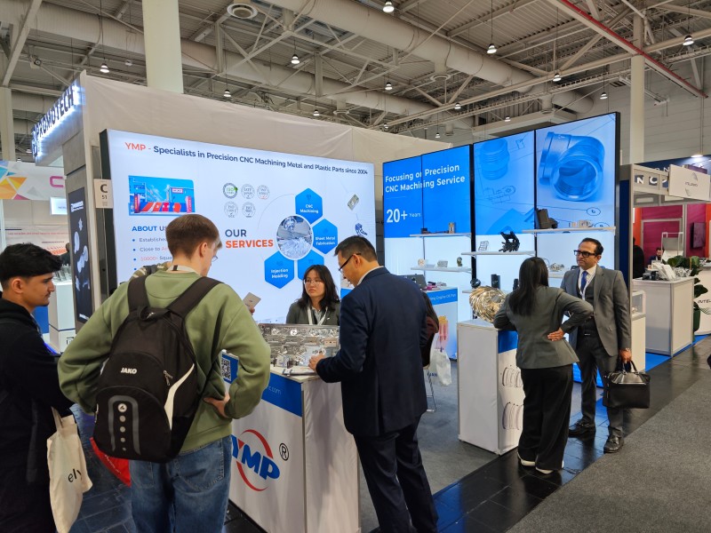 深圳一鑫精密闪耀2025汉诺威工业展:CNC机加工与高精密零件加工的卓越展示
