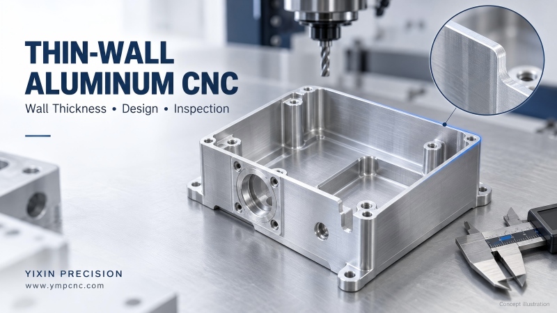 铝件 CNC 加工的最小壁厚:设计指南